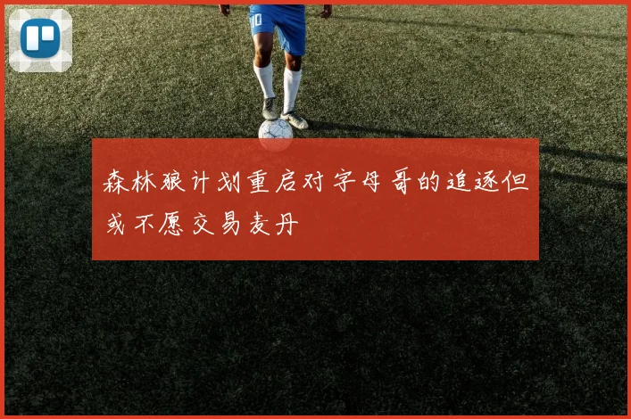 森林狼计划重启对字母哥的追逐但或不愿交易麦丹